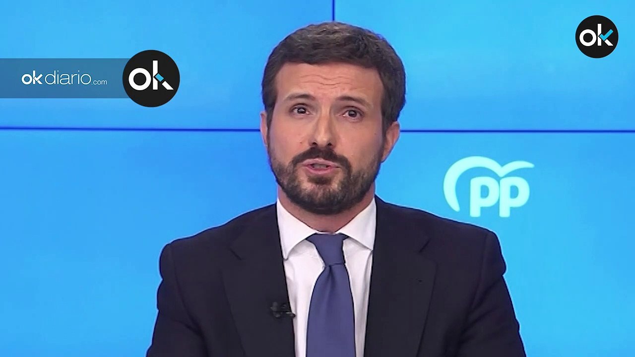 Casado valora los resultados de las elecciones catalanas