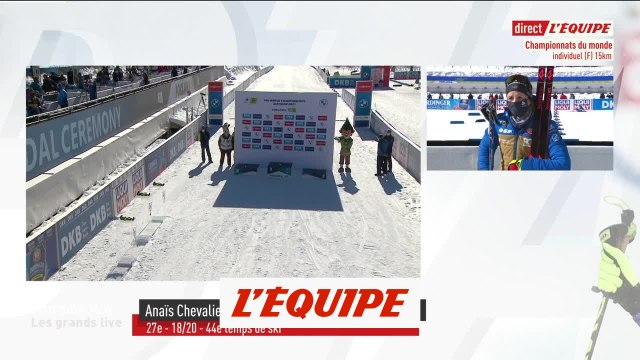Chevalier-Bouchet : «J'étais à plat» - Biathlon - Mondiaux (F)