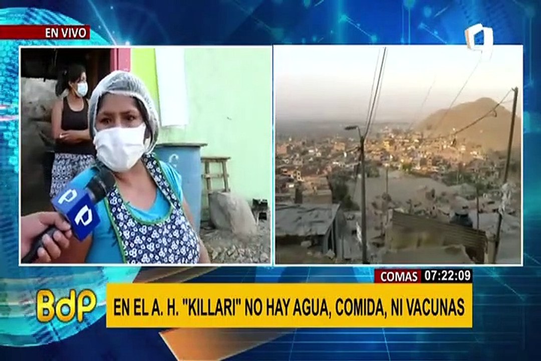 Comas: piden ayuda para abastecer olla común en la zona de “Killari”