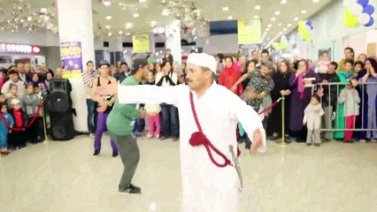 رقص عصري على انغام احواش