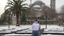 Snow blankets Istanbul amid COVID lockdown