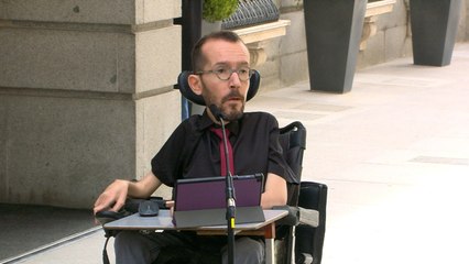 Echenique dice que la paciencia es mutua en el Gobierno de coalición