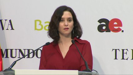 Ayuso avisa de que la "deriva" del independentismo es "más preocupante"