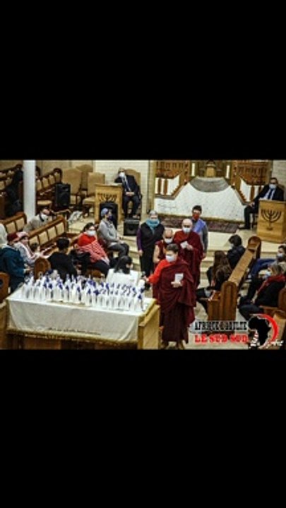 Quand l’Amour réunit les religions pour commémorer les morts du Covid19 ce 14 février 2021. PH