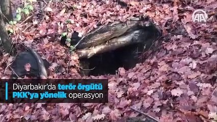 Diyarbakır'da terör örgütü PKK'ya yönelik operasyon