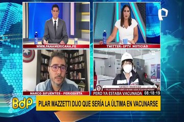 Sifuentes sobre vacunas: "Una vez más se confirma que la gente en el Perú no respeta la cola"