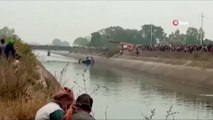 - Hindistan'da otobüs kanala düştü: En az 32 ölü