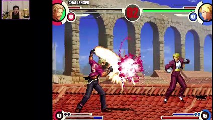 (PS2) King of Fighter XI - 36 - Challenge 36 - deflect projectiles