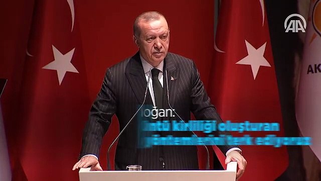Cumhurbaşkanı Erdoğan: Gürültü ve görüntü kirliliği oluşturan propaganda yöntemlerini terk ediyoruz