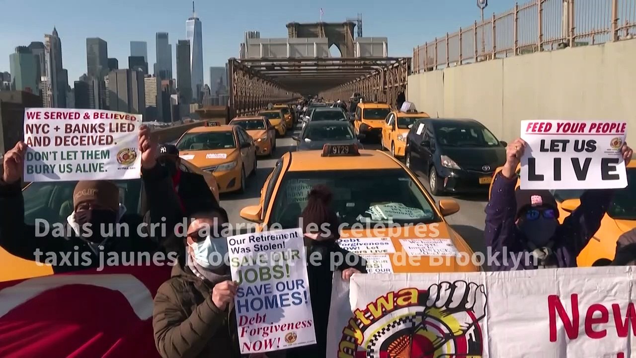 Les taxis jaunes, une institution new-yorkaise en voie de disparition?