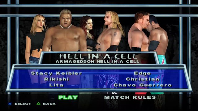 Here Comes the Pain Stacy Keibler vs Rikishi vs Lita vs Edge vs Christian vs Chavo Guerrero
