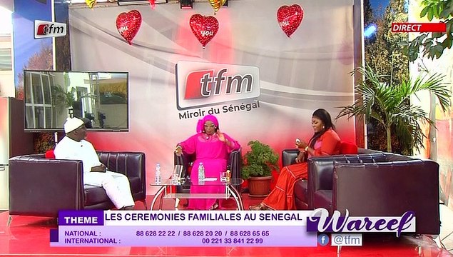 Wareef du 16 Février 2021 présenté par Eva Tra - Thème : Les cérémonies familiales au Sénégal