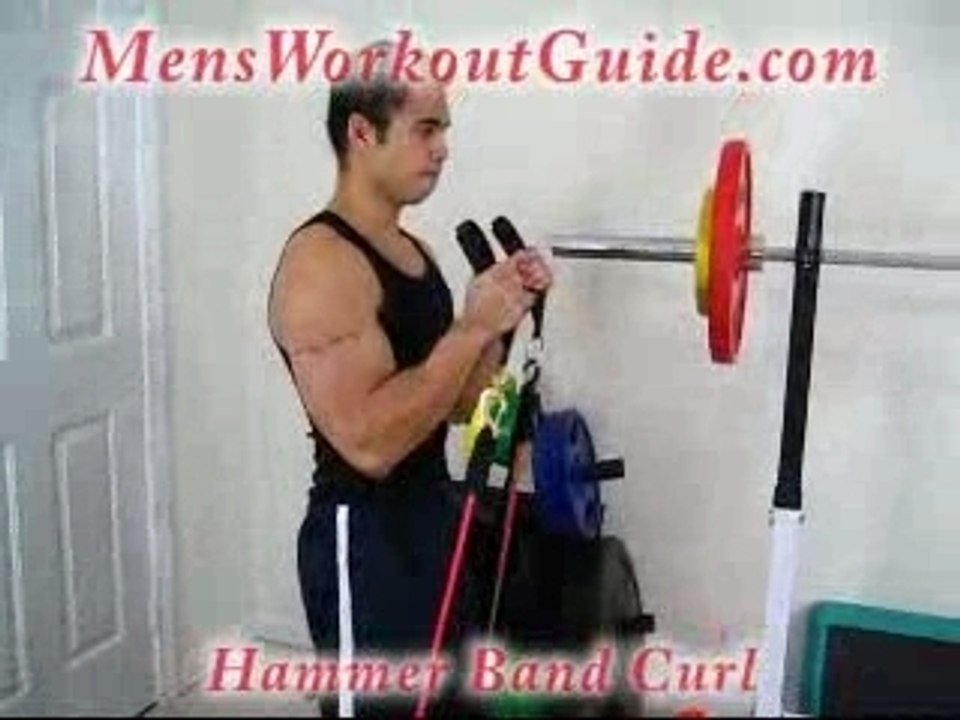 Exercise of the Day:  Hammer Band Curl