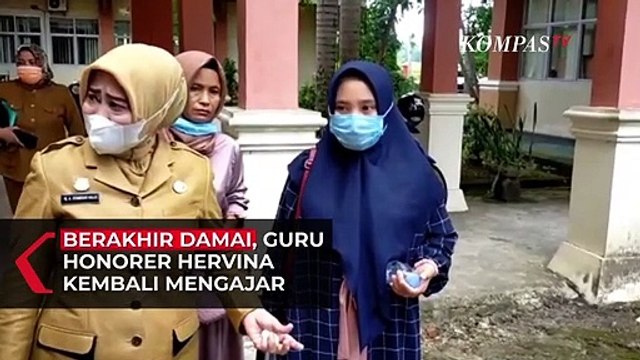 Berakhir Damai, Guru Honorer Hervina Dipecat Usai Posting Gaji Bisa Kembali Mengajar