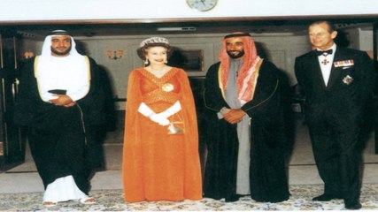 زيارة الملكة إليزابيث للإمارات قبل 41 عاماً
