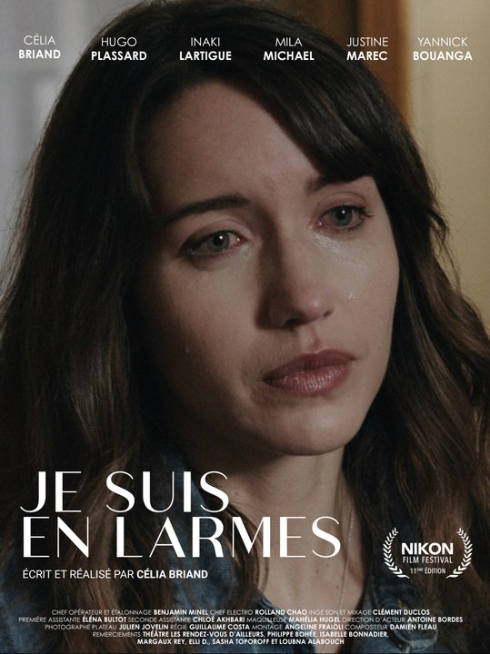 Je suis en larmes