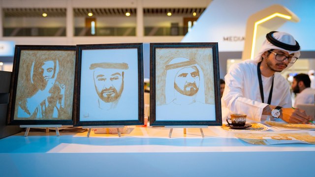 فن الرسم بالقهوة بإبداع أحمد بافضل