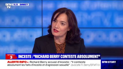 Me Sophie Obadia, avocate de Richard Berry: "La prescription, ce n'est pas une punition pour les victimes"