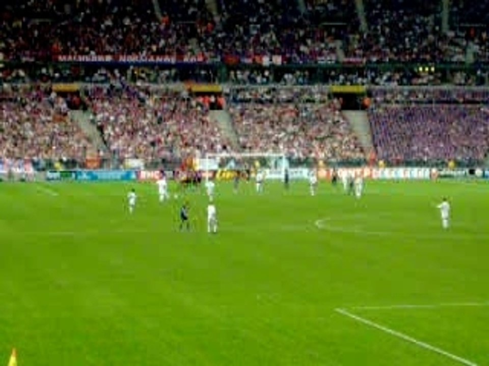 But de Devaux en finale de la Coupe de la Ligue 2005 (live)