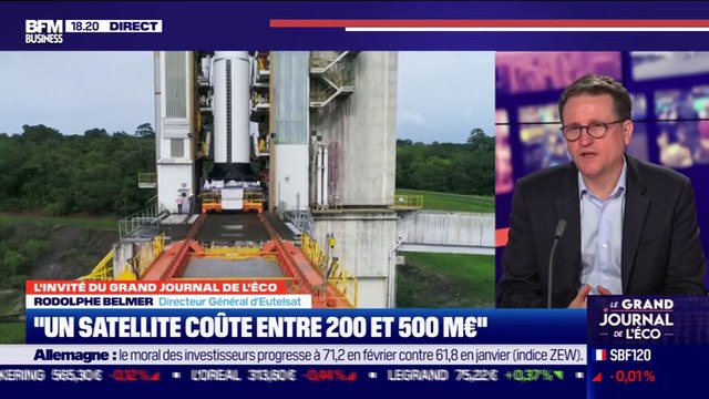 Rodolphe Belmer (Eutelsat) : Eutelsat mise sur le haut débit par satellite - 16/02