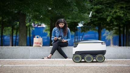 روبوت لتوصيل الطعام