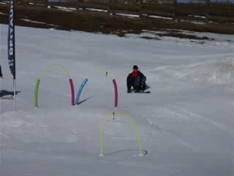 Per descente, premières chutes