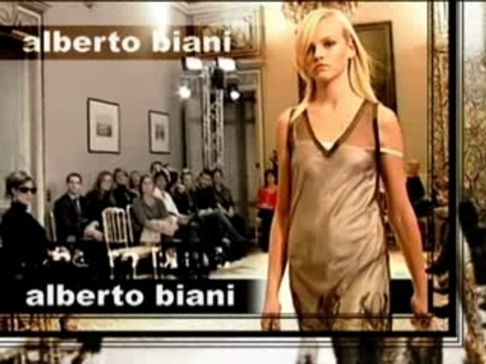 Alberto Biani spring-summer 2008 Pret-a-Porter Milan