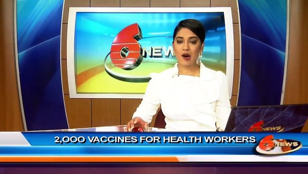 2,000 vaccines for health workers
