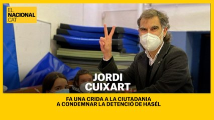 Video herunterladen: El president d'Òmnium Cultural, Jordi Cuixart, fa una crida a la ciutadania a condemnar la detenció i empresonament del raper Pablo Hasel.