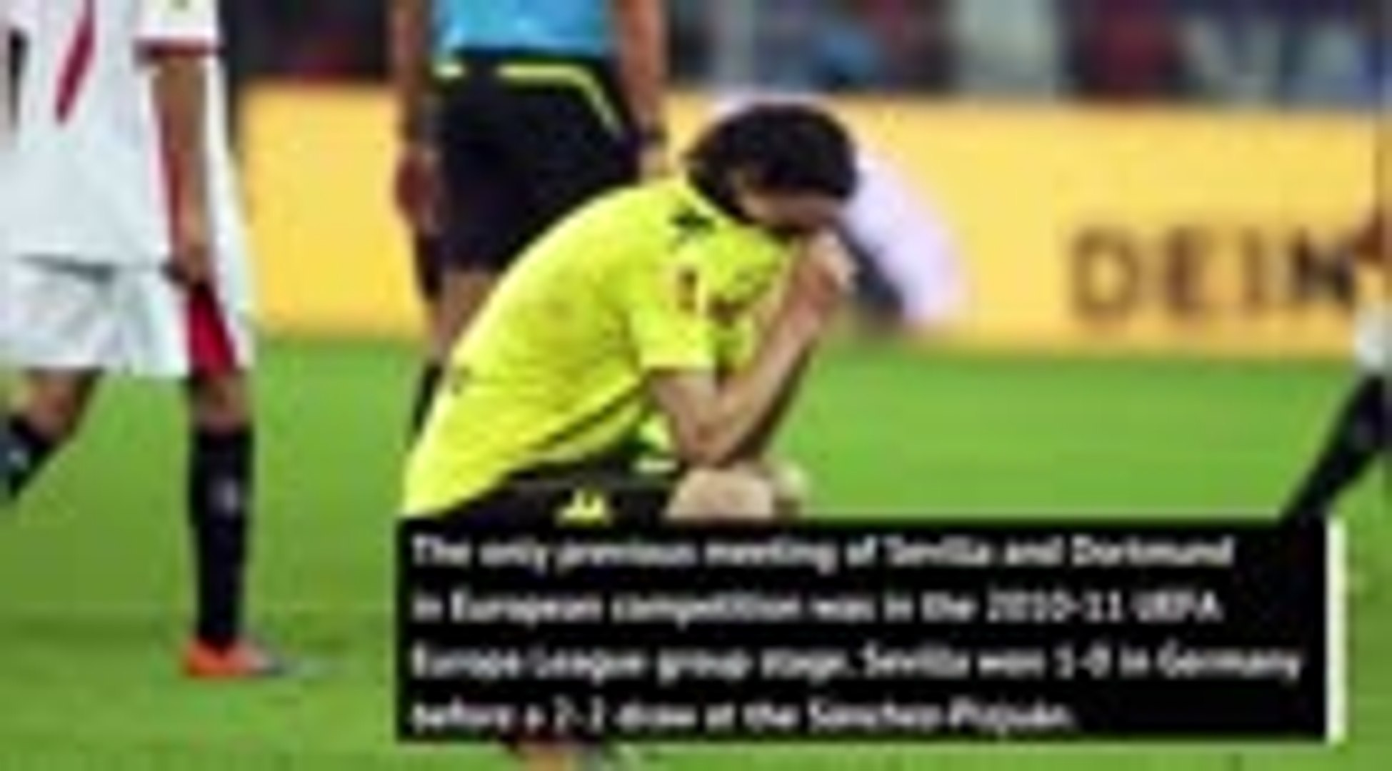 Uefa Champions League Sevilla Vs Borussia Dortmund Video Dailymotion