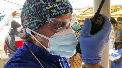 Des migrants secourus par l'ONG Open Arms ont débarqué en Sicile