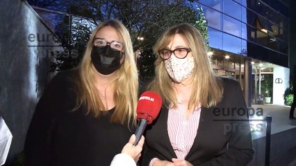 Marta y Loreto Valverde desoladas por el fallecimiento de su padre, Lorenzo Valverde