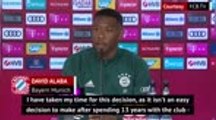 David Alaba calls an end to Bayern career