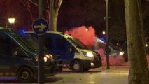 Violentos altercados en la concentración de protesta por Hasél en Lleida