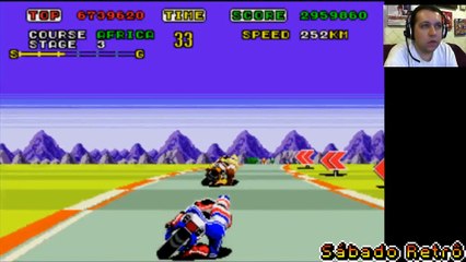 Sábado Retrô - Super Hang-On (Mega Drive)