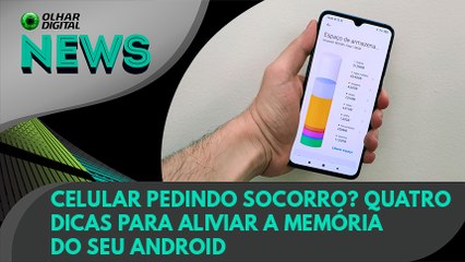 Ao Vivo | Celular pedindo socorro? Quatro dicas para aliviar a memória do seu Android | 16/02/2021