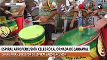 Espiral Afropercusión celebró la jornada de Carnaval a puro ritmo a través de las redes sociales