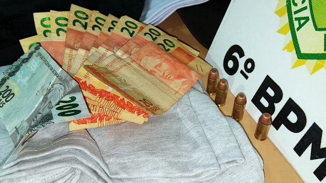 PM detém jovem suspeito de ‘passar’ notas falsas no comércio de Cascavel