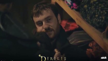 Diriliş dizisinde ekranlara kilitleyen sahne