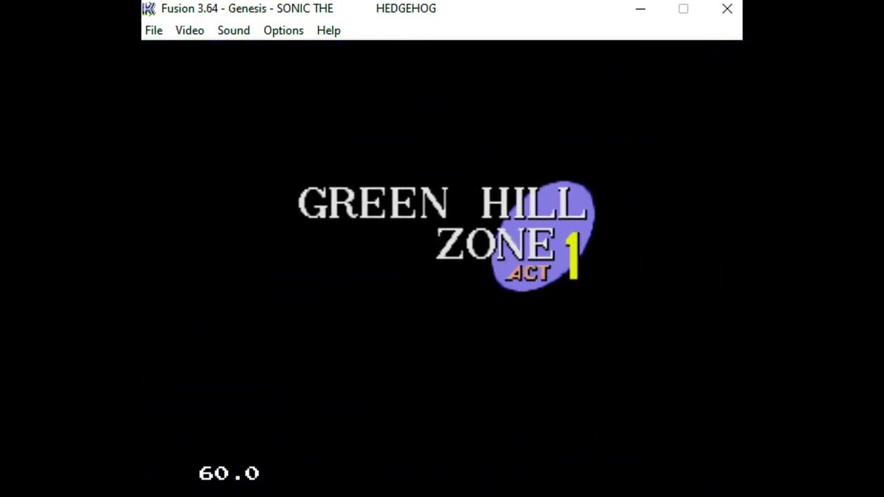 Sonic the Hedgehog: Green Hill 1 Speedrun