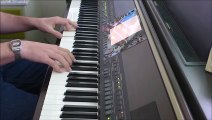 Cornerstone (Hillsong) - piano instrumental cover with lyrics