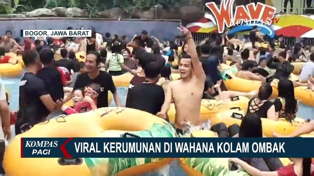 Picu Kerumunan, Kolam Renang The Jungle Bogor Disegel dan Didenda Rp 10 Juta