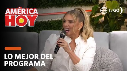 América Hoy:  Johanna San Miguel confesó que tiene tres pretendientes