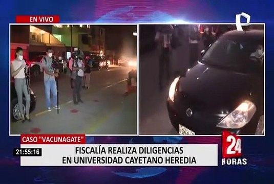 MP acudió hasta UPCH para recoger más información sobre vacunación a altos funcionarios