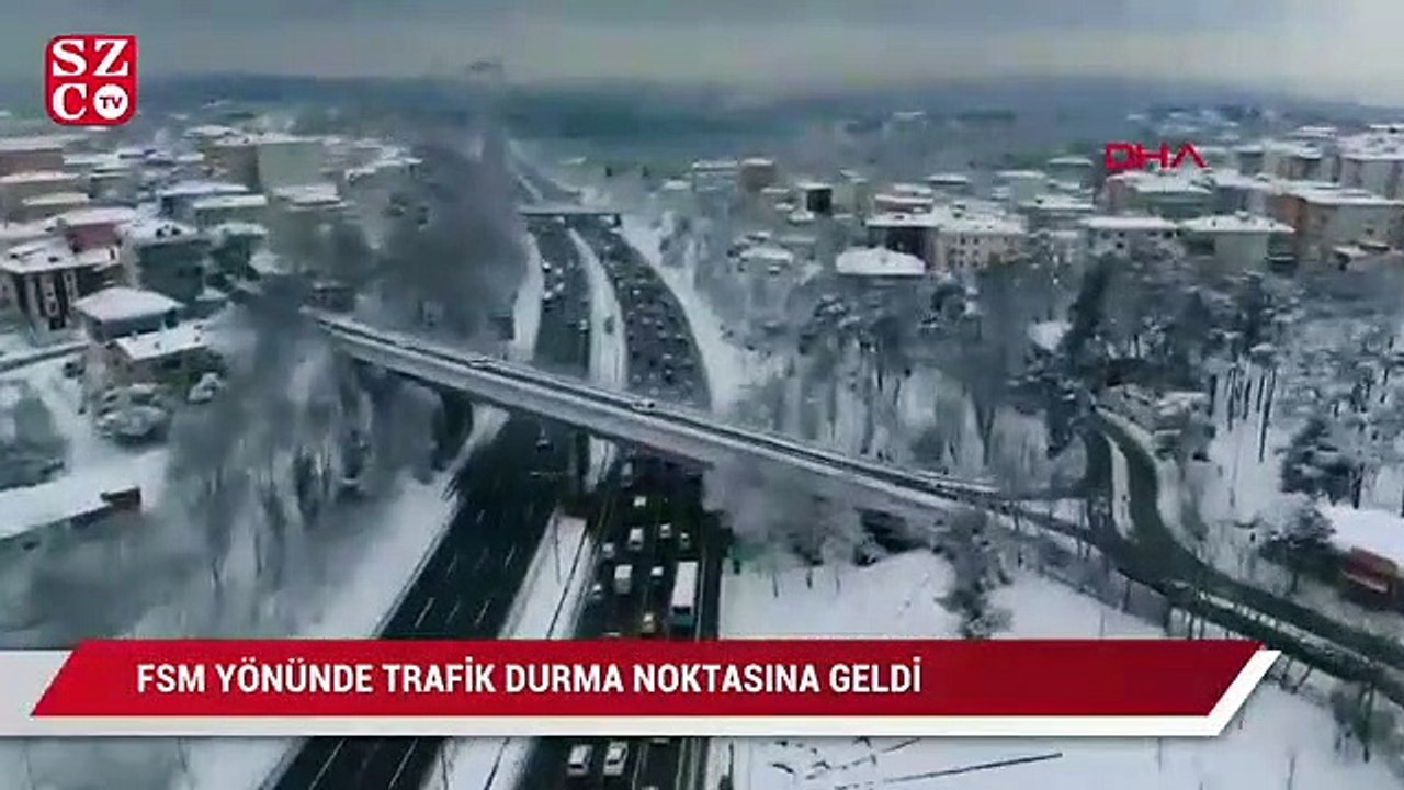 FSM yönünde trafik durma noktasına geldi