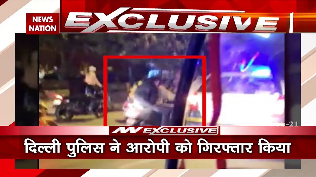 Breaking News: Protester at Singhu Border attacks SHO with a sword