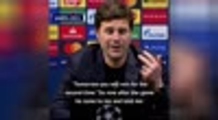 Download Video: Mbappe told me we would win at Barca and he was right! - Pochettino