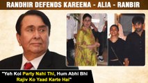 Randhir Kapoor REACTS To Trolls Targetting Kareena - Alia And Ranbir Kapoor | Gives Clarification