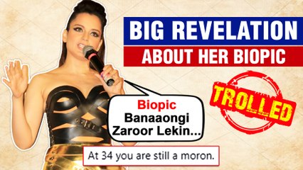 Kangana Ranaut REACTS On Her Biopic | TROLLED For Recalling Her Haunting Past