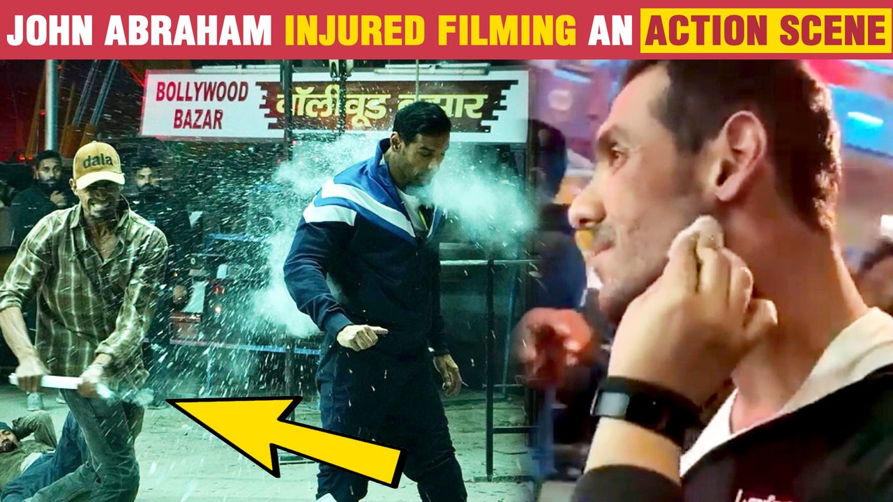 ATTACK | John Abraham INJURES Himself On Sets After Tubelight Smashed On Him